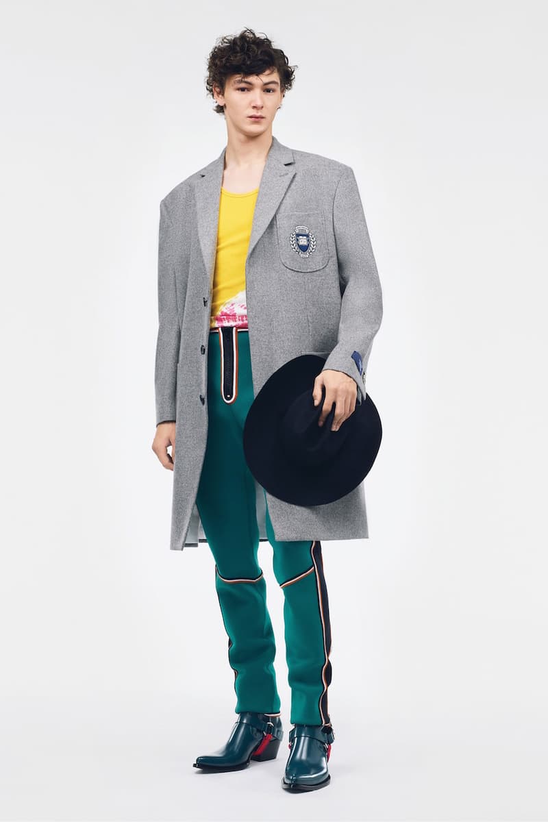 Calvin klein raf simons resort 2019 lookbook college