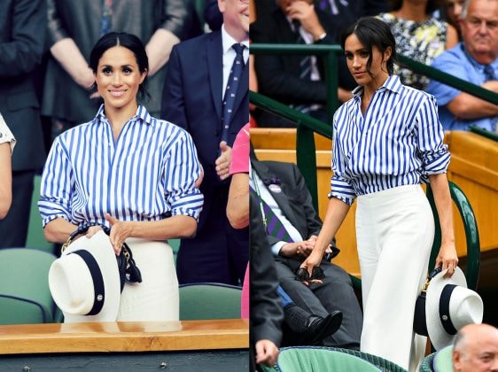 meghan markle Ralph Lauren wimbledon outfit prince Henry prince harry first date