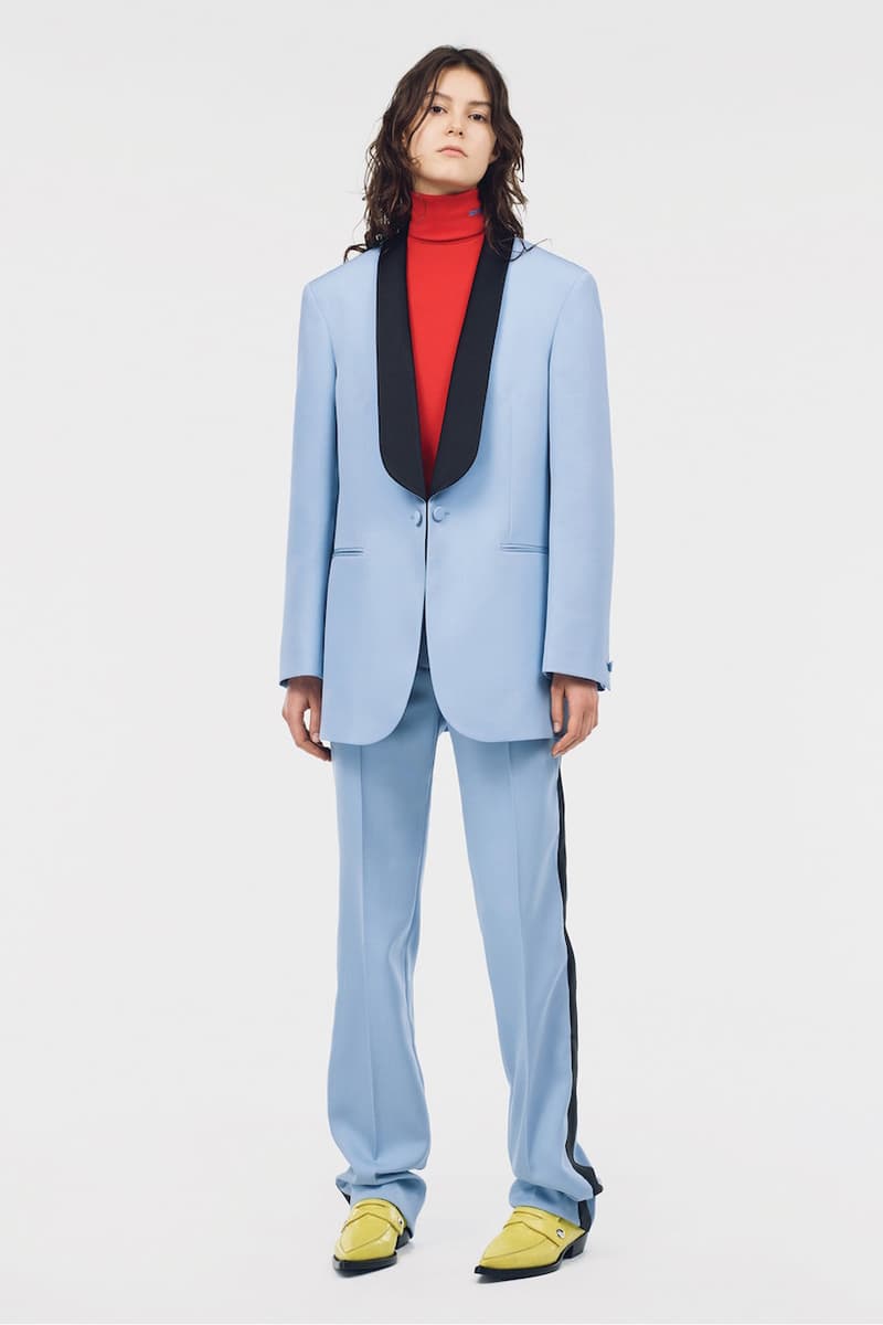 Calvin klein raf simons resort 2019 lookbook college