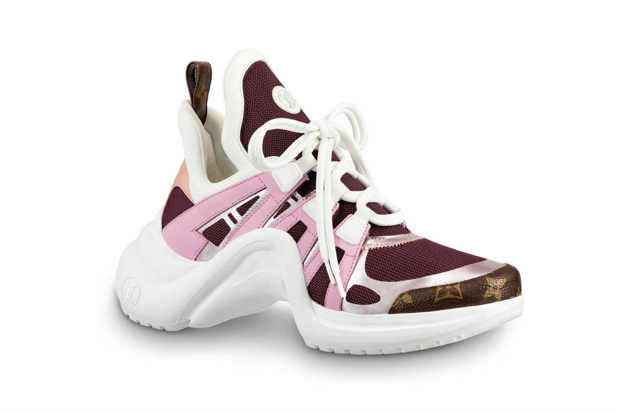 louis-vuitton-archlight-sneakers-pink-black-gold