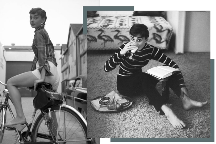 一窺 Audrey Hepburn 的衣櫥,模仿她優雅又靈動的 Tomboy 風格!