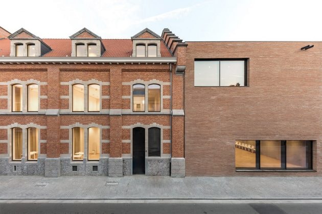 Belgium New Music School Library Modern Style Architecture Buliding