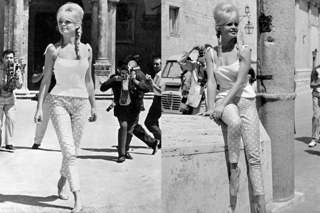 Brigitte Bardot Dots Pants