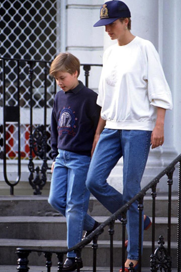 Princess Diana Denim Cap