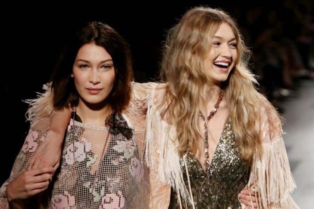 Gigi Hadid Bella Hadid Fashion Model Catwalk