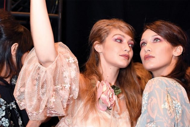 Gigi Hadid Bella Hadid Model Rivalry Catwalk Backstage
