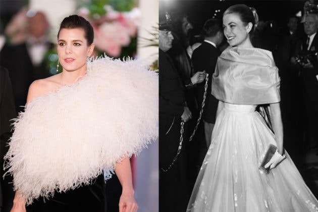 Grace Kelly Charlotte Casiraghi Gown