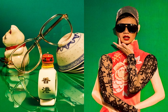香港時尚設計品牌 Yat Pit 藉 Gucci 最新墨鏡系列,在「一」與「丿」之間呈現港式幽默