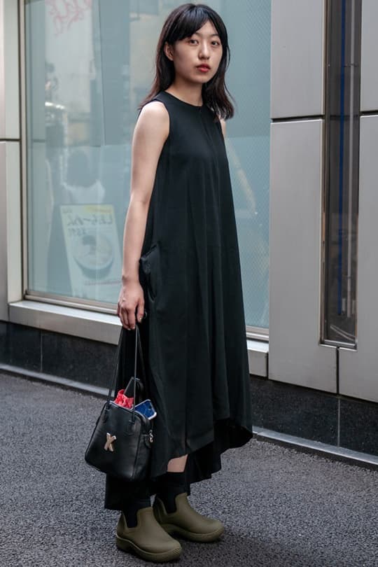 Japan street snaps summer shoes street style