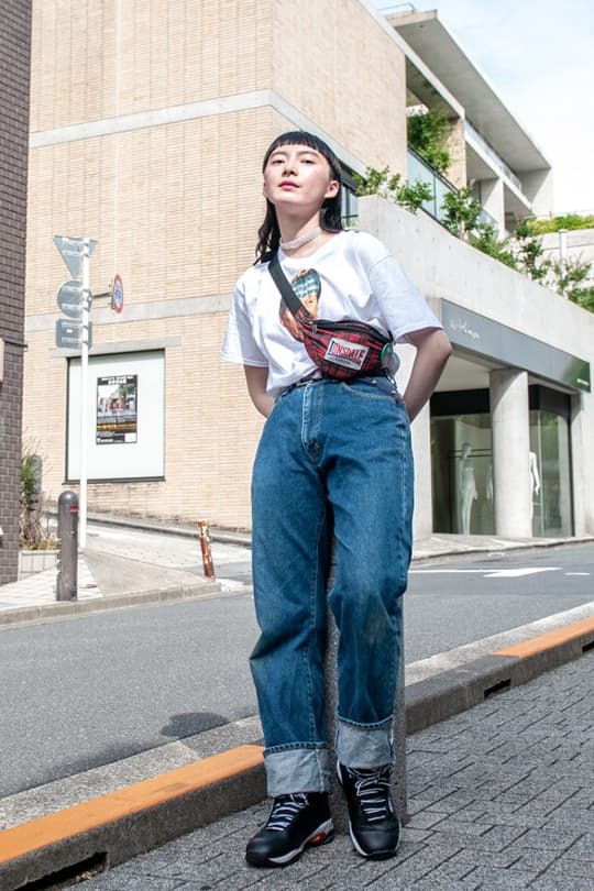 Japan street snaps summer shoes street style