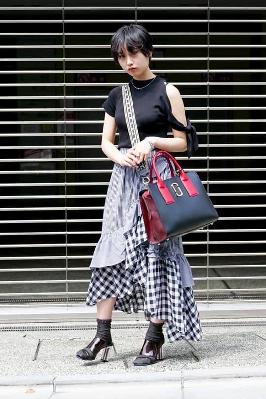 Japan street snaps summer shoes street style