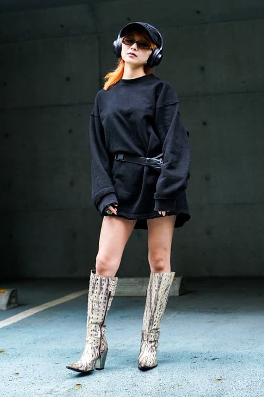 Japan street snaps summer shoes street style