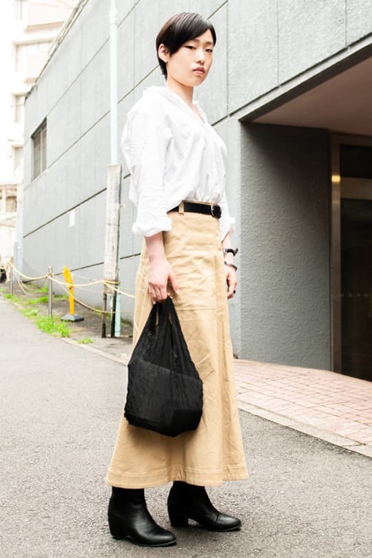 Japan street snaps summer shoes street style