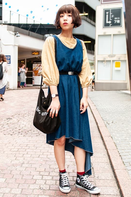 Japan street snaps summer shoes street style