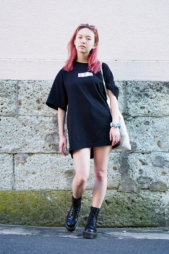Japan street snaps summer shoes street style
