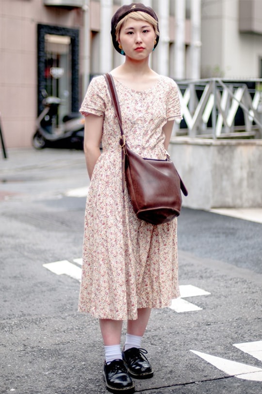 Japan street snaps summer shoes street style