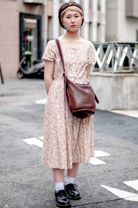 Japan street snaps summer shoes street style