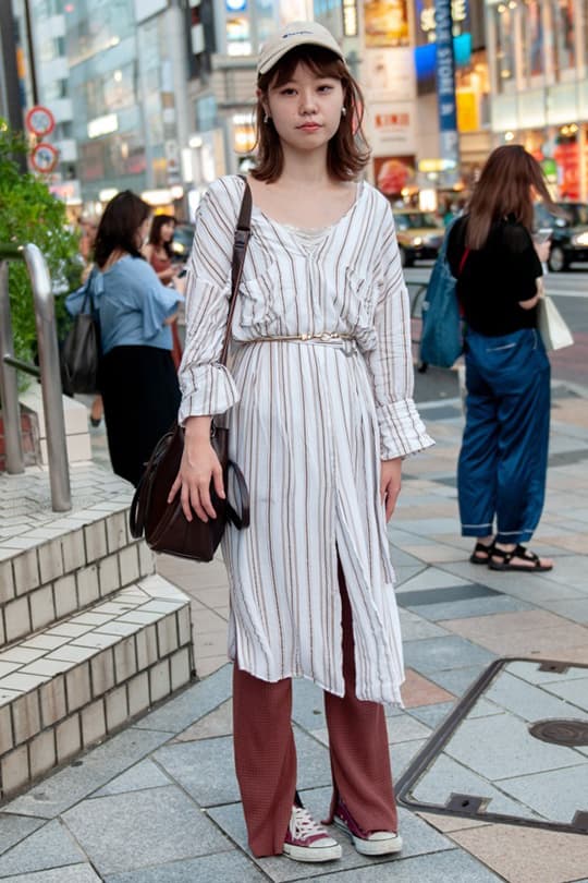 Japan street snaps summer shoes street style