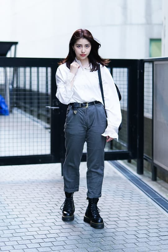 Japan street snaps summer shoes street style