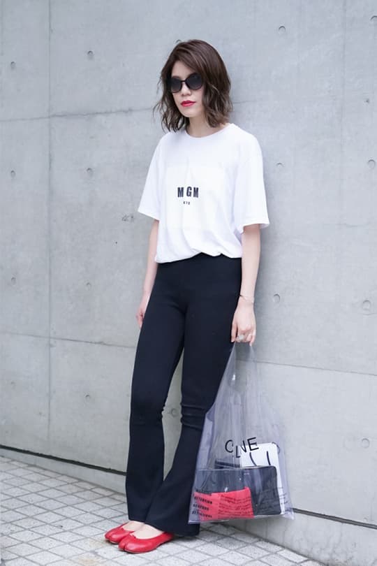 Japan street snaps summer shoes street style
