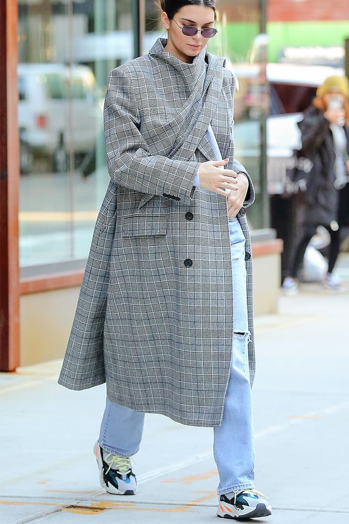 Kendall Jenner Sneakers Trainers Sporty Coat