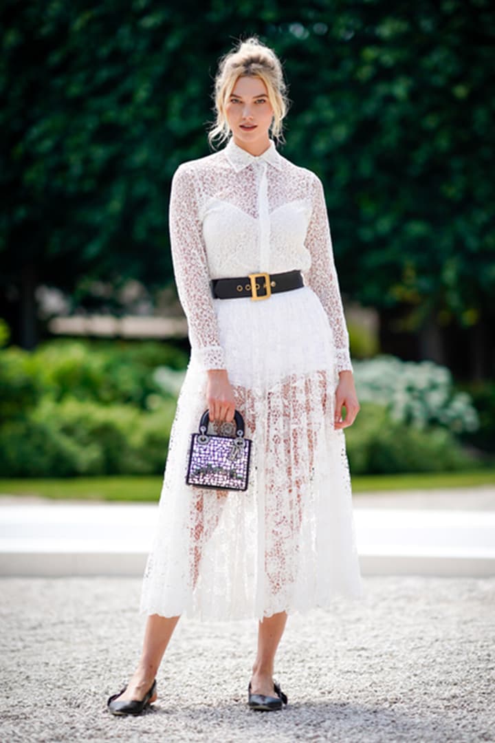 Karlie Kloss White Look Red Carpet