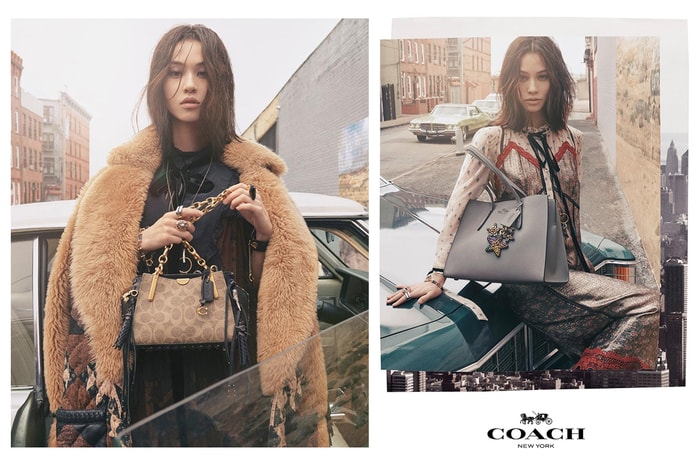 成為全球品牌大使之後,水原希子終於在 Coach 秋季廣告登場!