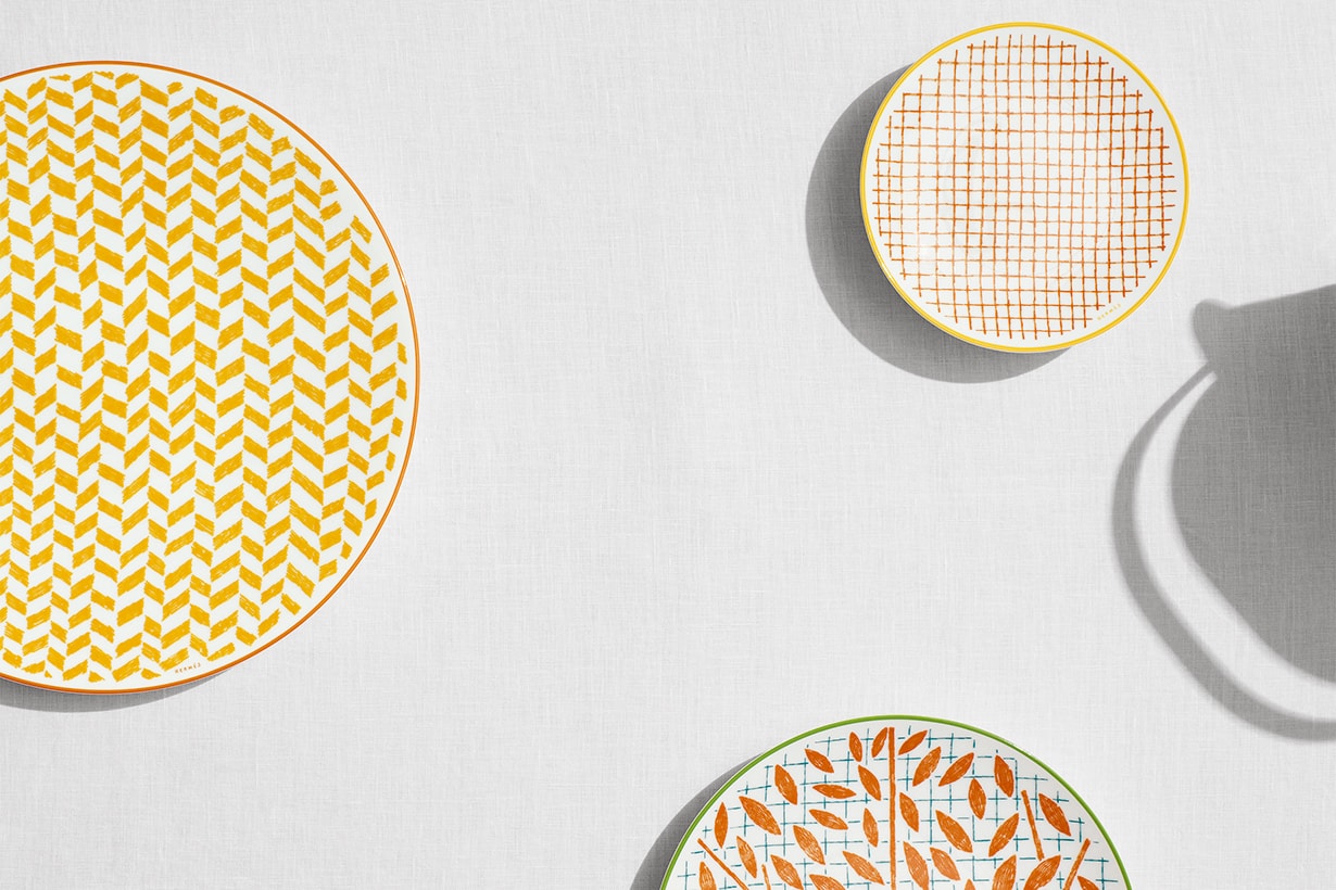 Hermès AW18 Tableware Collection "A Walk In The Garden"