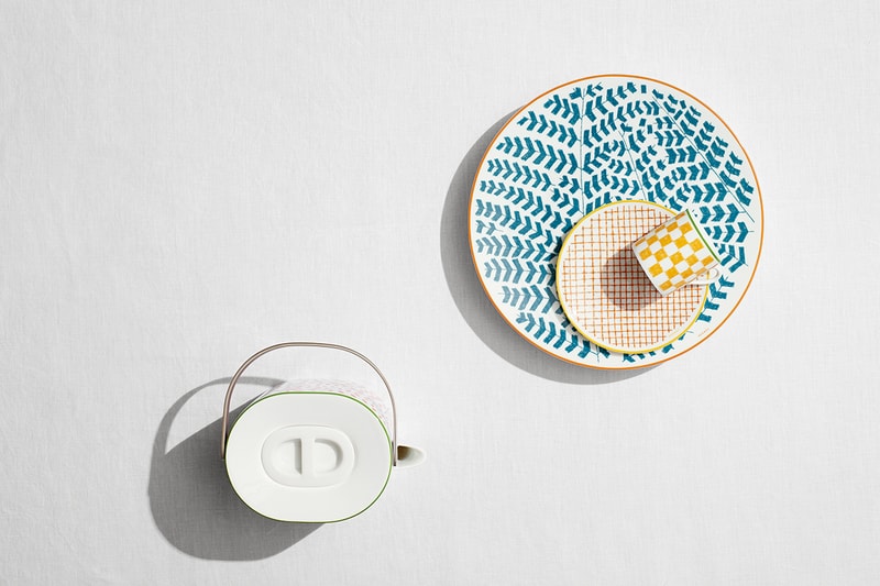 Hermès AW18 Tableware Collection "A Walk In The Garden"