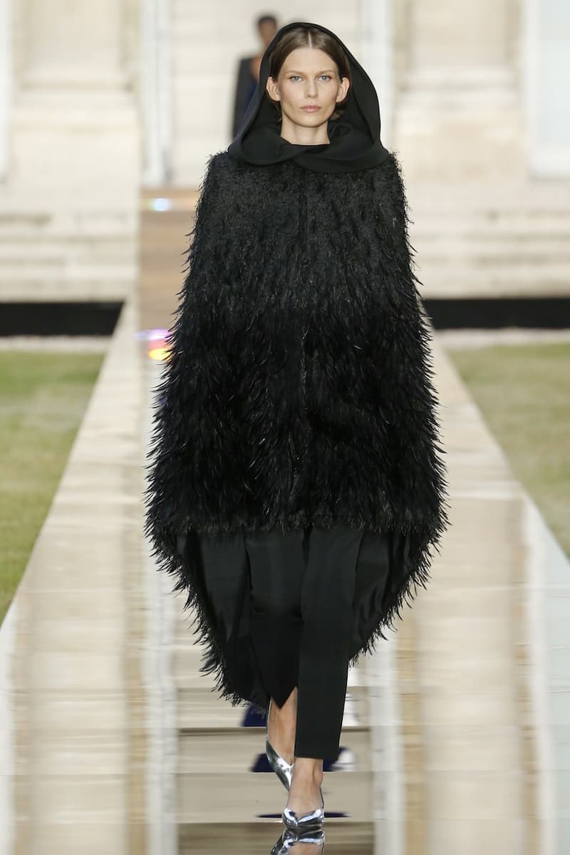 Givenchy Audrey Hepburn 2018 fall haute couture runway LBD