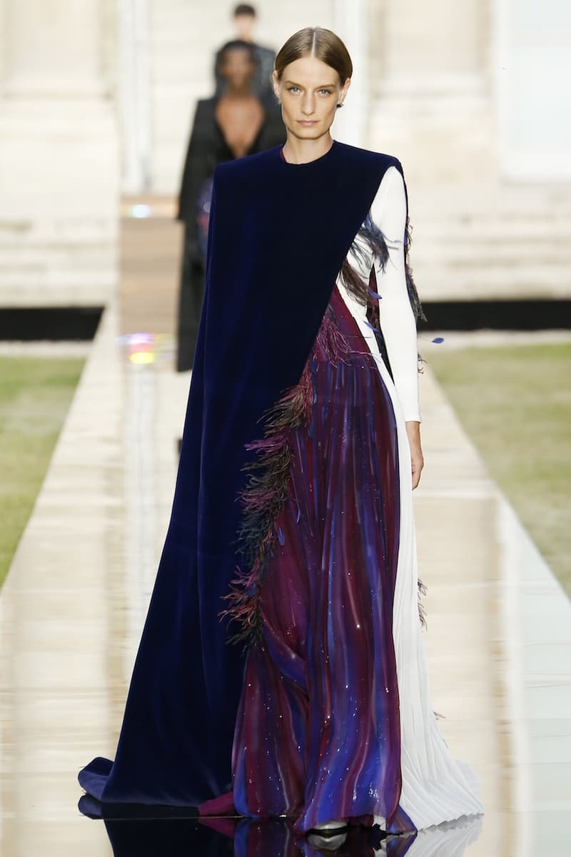 Givenchy Audrey Hepburn 2018 fall haute couture runway LBD