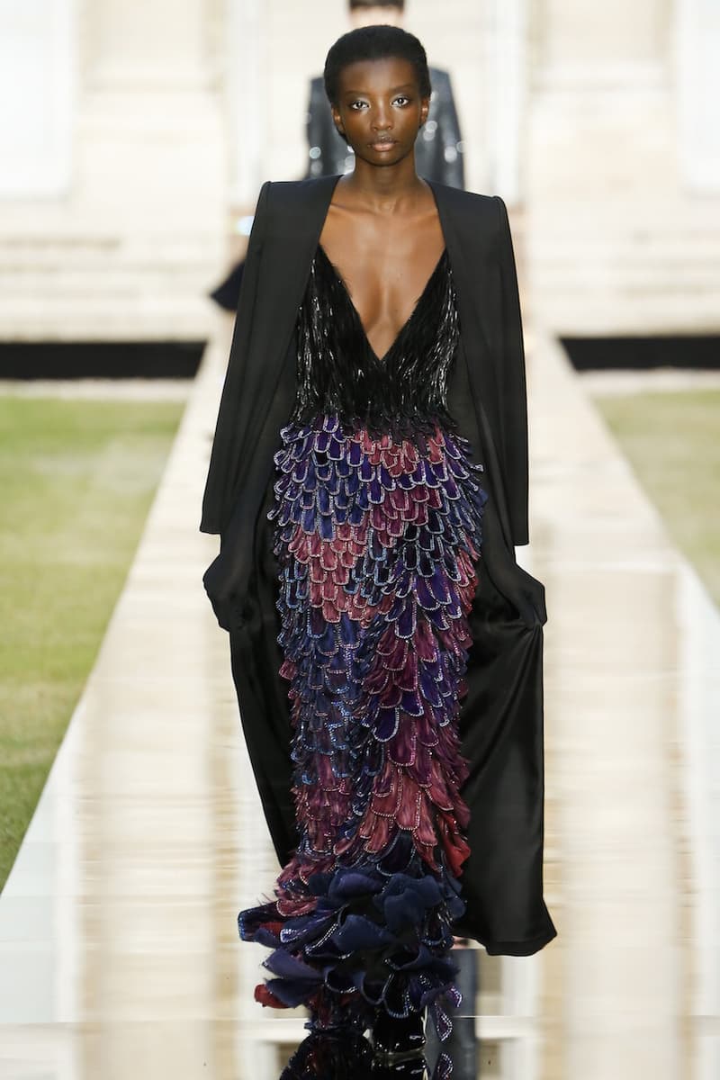 Givenchy Audrey Hepburn 2018 fall haute couture runway LBD
