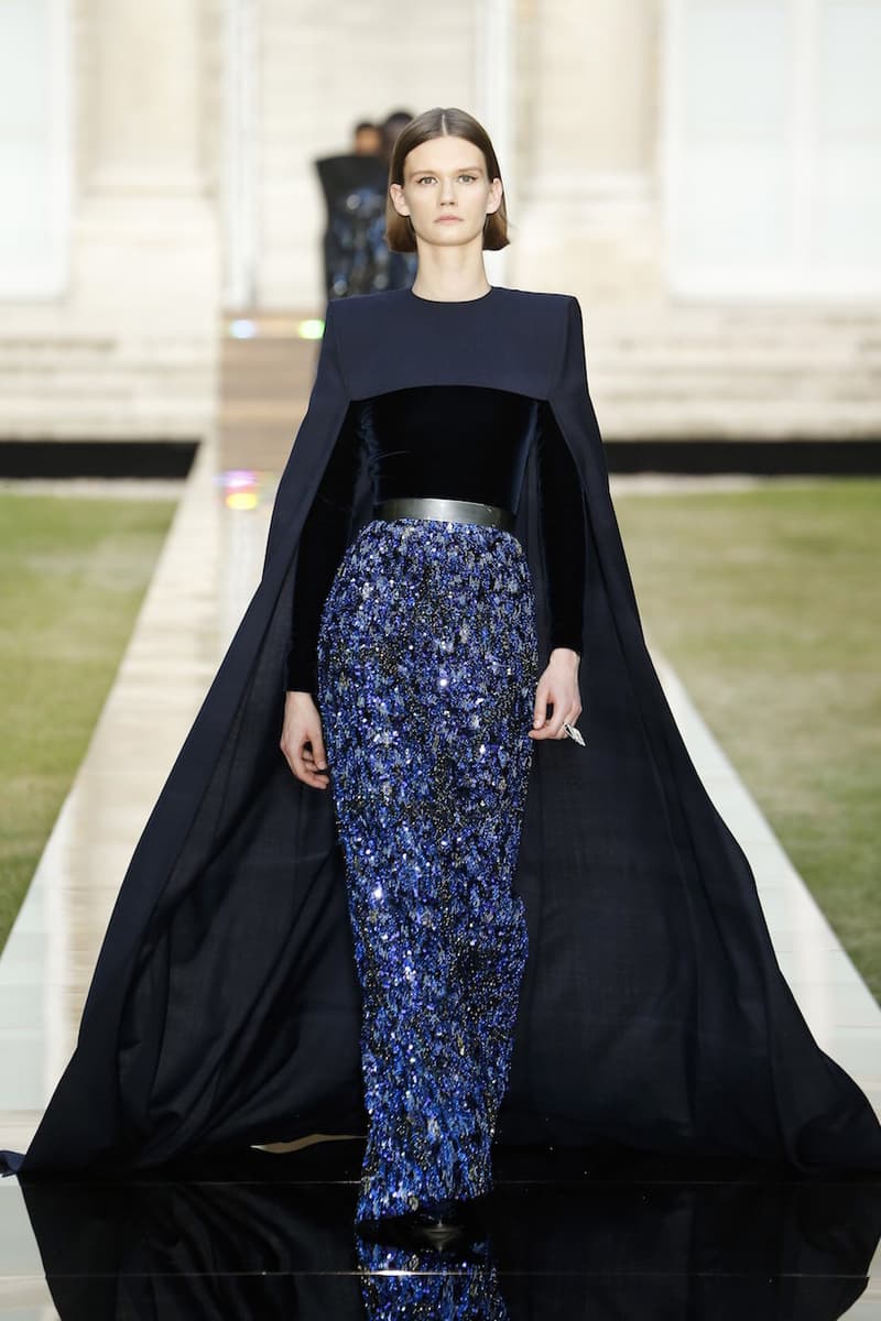 Givenchy Audrey Hepburn 2018 fall haute couture runway LBD