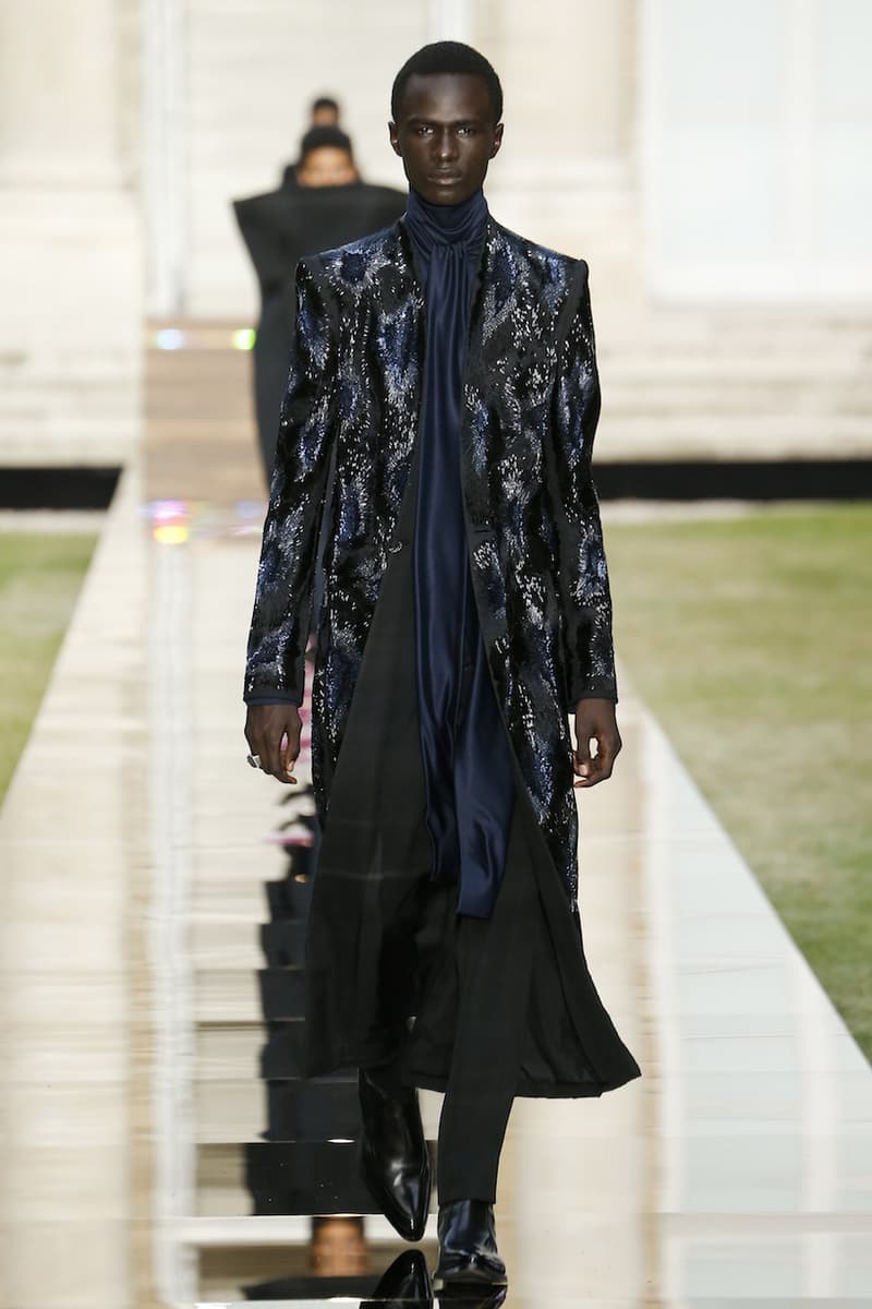 Givenchy Audrey Hepburn 2018 fall haute couture runway LBD
