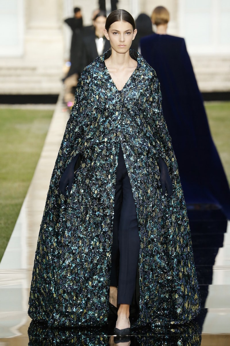 Givenchy Audrey Hepburn 2018 fall haute couture runway LBD