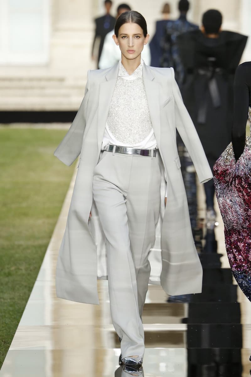 Givenchy Audrey Hepburn 2018 fall haute couture runway LBD