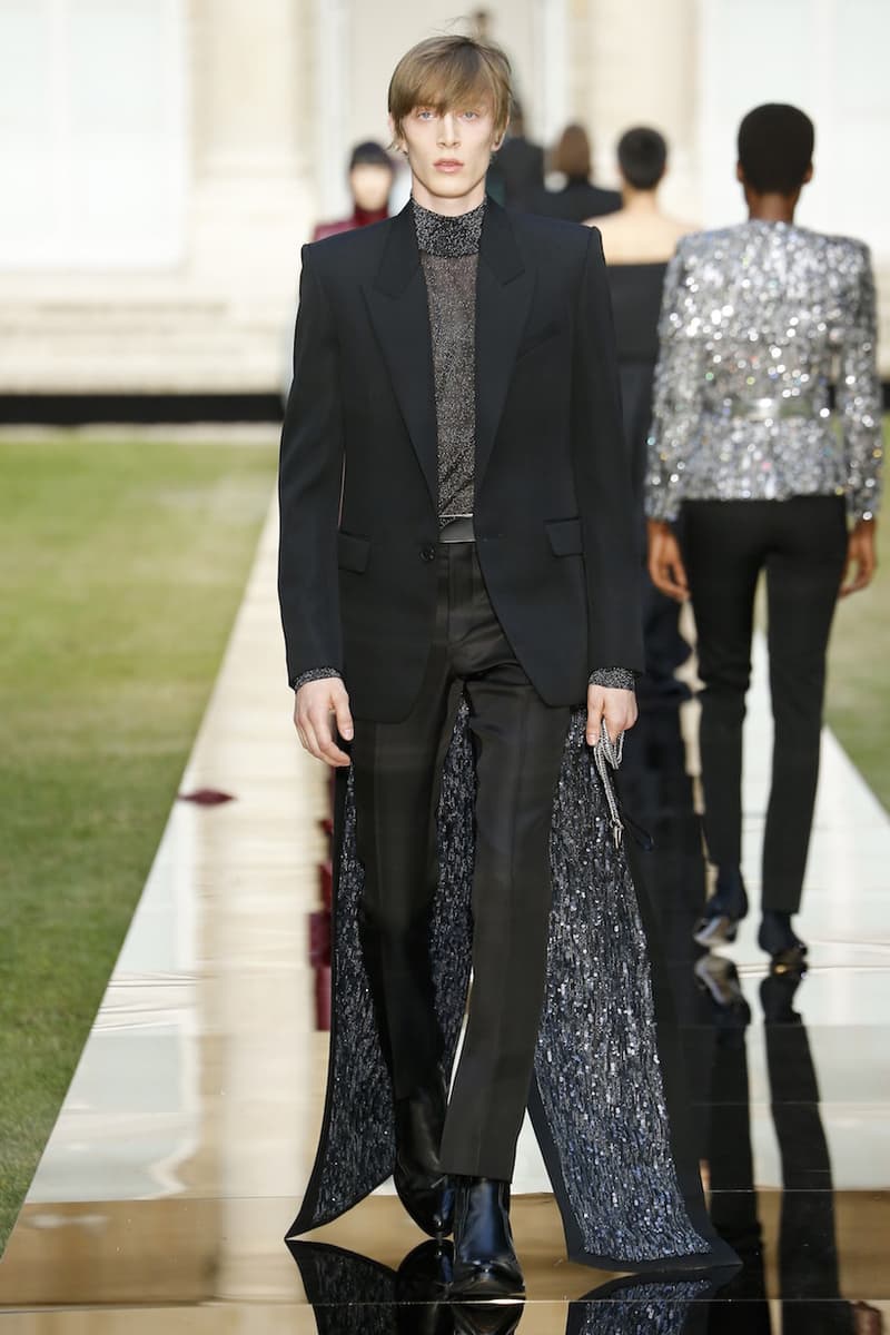 Givenchy Audrey Hepburn 2018 fall haute couture runway LBD