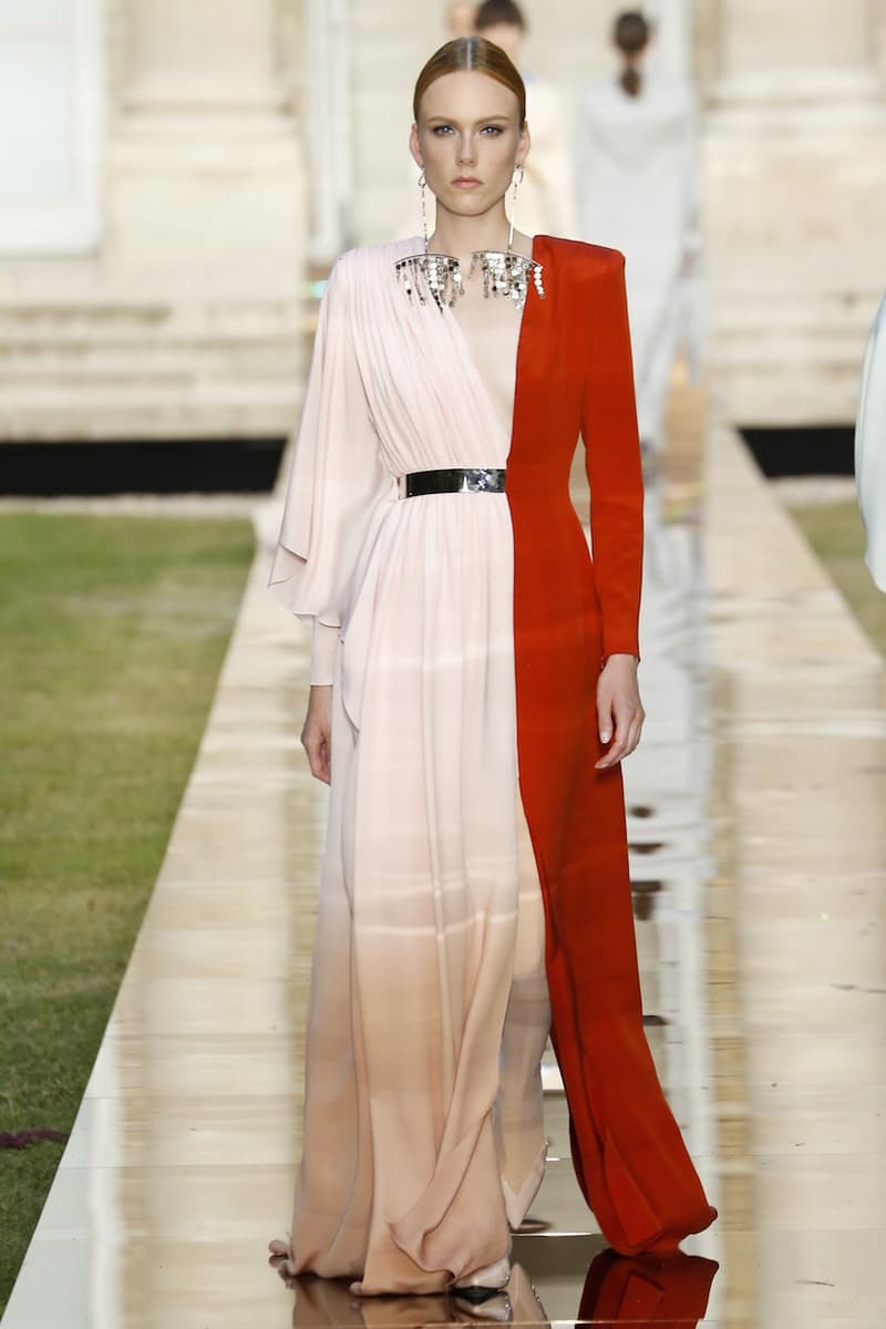 Givenchy Audrey Hepburn 2018 fall haute couture runway LBD