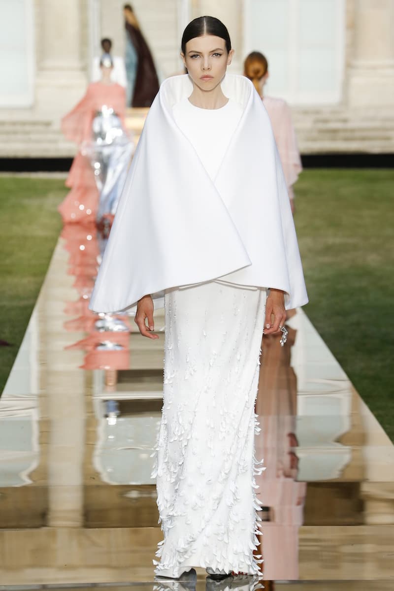 Givenchy Audrey Hepburn 2018 fall haute couture runway LBD