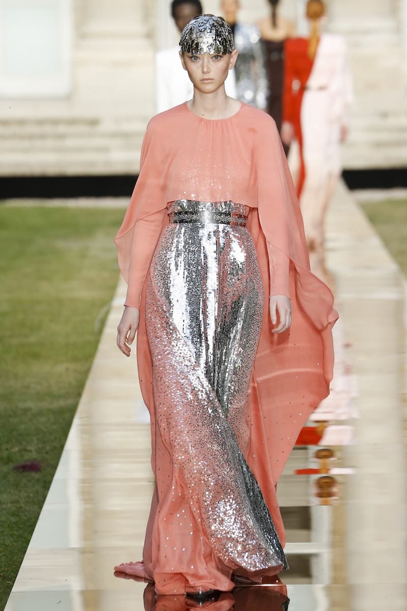 Givenchy Audrey Hepburn 2018 fall haute couture runway LBD