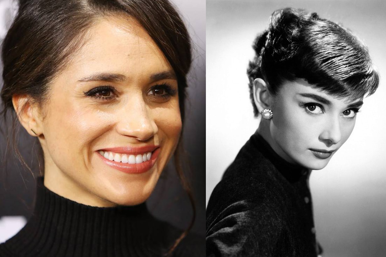 Meghan Markle Audrey Hepburn Eyebrow Makeup