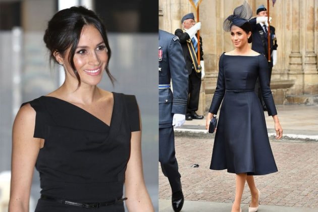 Meghan Black Dress Look Royal Rules