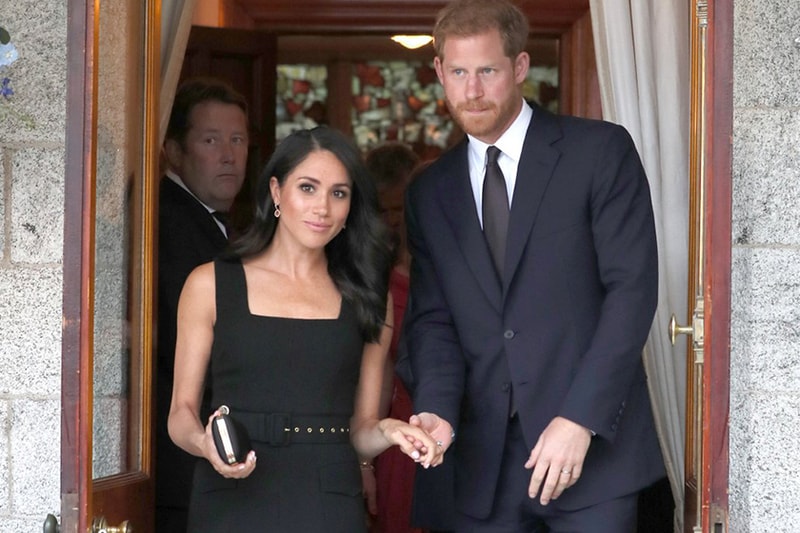 Meghan-Markle- PRINCE HARRY LITTLE Black-Dress