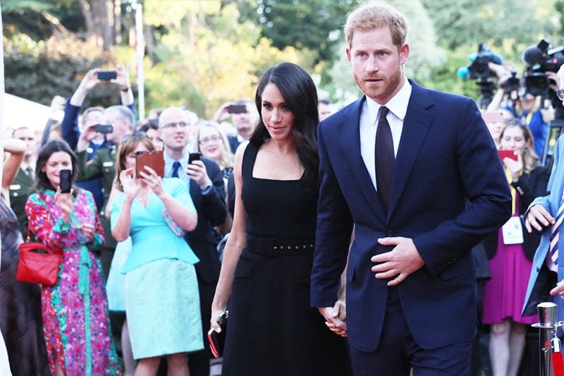 Meghan-Markle- PRINCE HARRY LITTLE Black-Dress