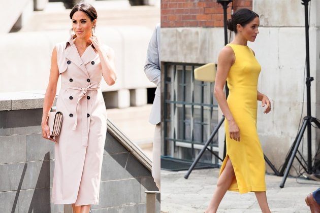 Meghan Sleeveless Dress Royal Rules