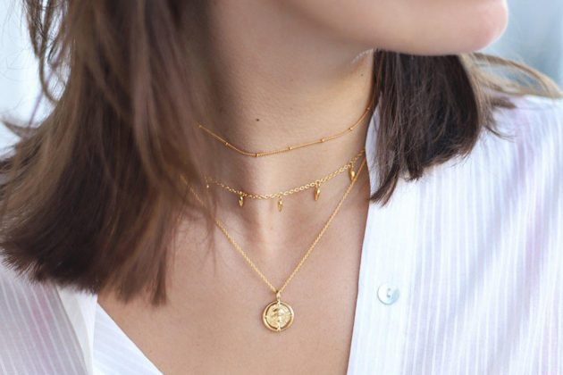 Missoma Lucy Williams Golden Coin Necklace
