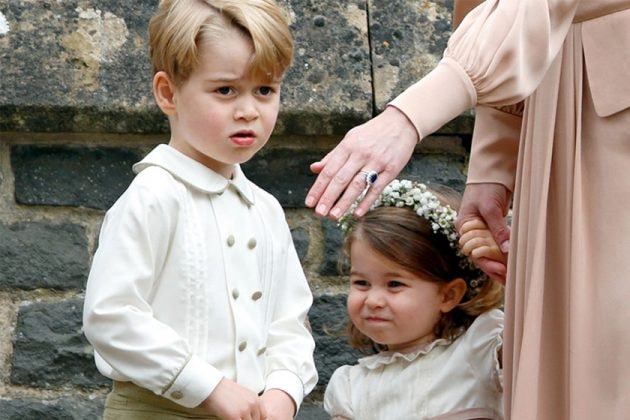 Princess Charlotte Prince George Royal Wedding British 