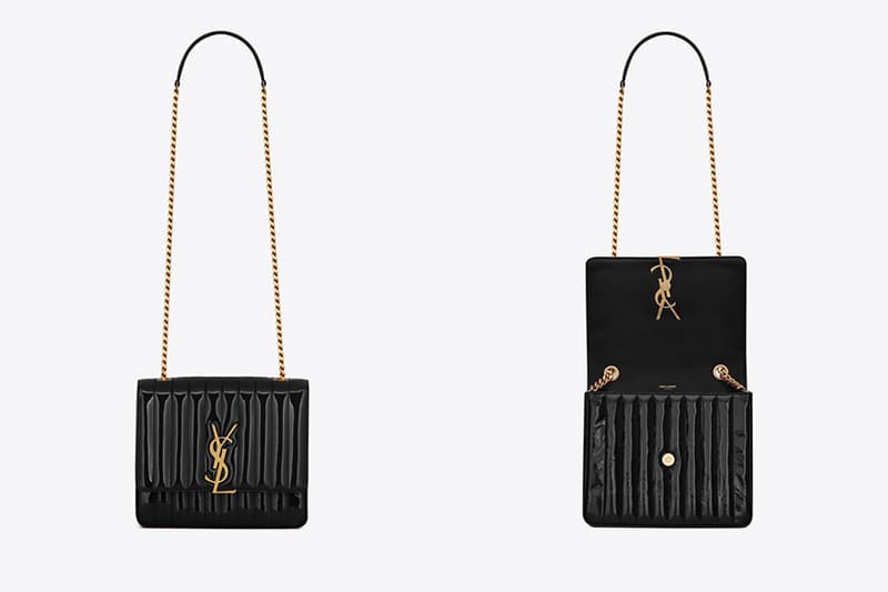 Saint Laurent vicky bag-Kaia Gerber