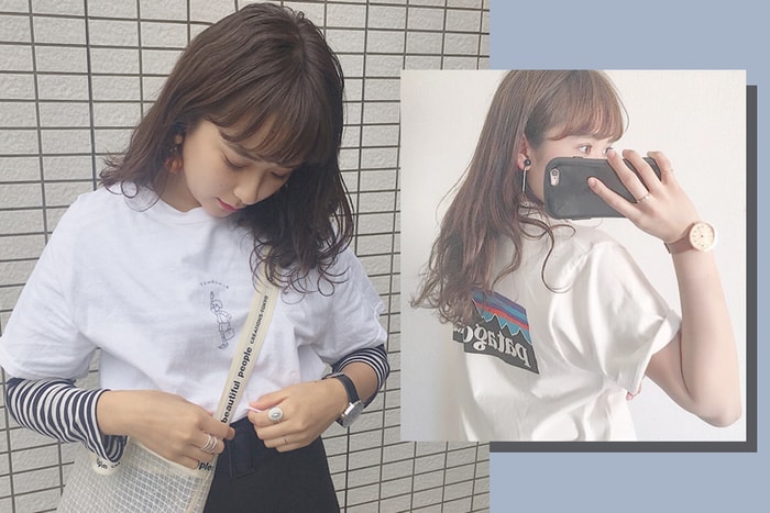 日常 T-Shirt 穿搭變不出新花招？跟著這個愛穿 Tee 的日本女生試試吧！