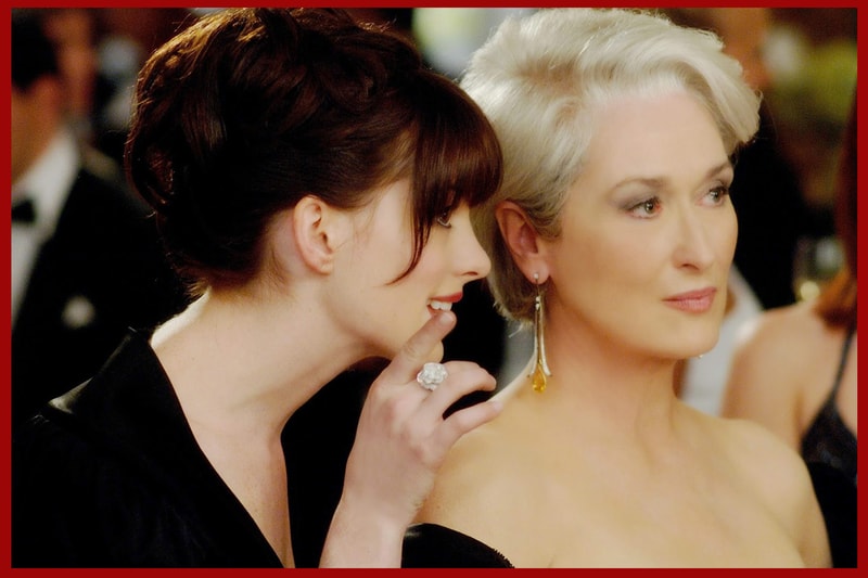 The Devil Wears Prada Meryl Streep Anne Hathaway